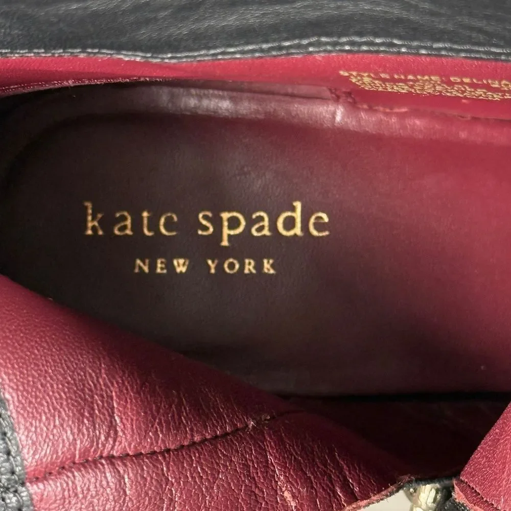 KATE SPADE ®  | DELINA BOOT | BLACK SUEDE | US-9.5B | XLNT |